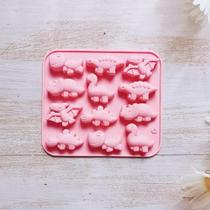 Molde De Silicone 3D De Dinossauro Para Confeitaria, Chocolate, Doces, Bolo, Vela, Sabonete,