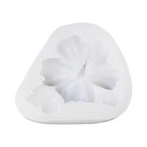Molde De Silicone 3D De Flor E Borboleta Para Artesanato Em Argila, Sabão, Fabricação De Velas,