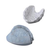 Molde De Silicone 3D Esculpido Em Formato De Asa Para Gesso, Concreto, Resina, Artesanato, Expositor