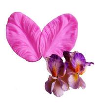 Molde De Silicone 3d Marcador Orquídea Para Confeitaria - L&B Decorações