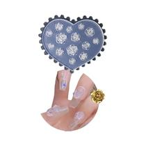 Molde De Silicone 3D Para Arte De Unhas Kawaii Camélia Laço Borboleta Reutilizável Moda INS