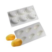 Molde De Silicone 3D Para Chocolate Em Forma De Meia Esfera Para Confeitaria De Doces E Trufas 1