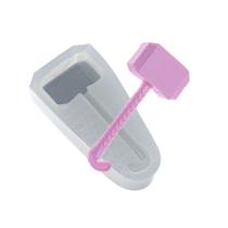 Molde De Silicone 520 - Martelo Médio - Heróis - Bebê Molde De Silicone 520 - Martelo Médio - Heróis - Bebê