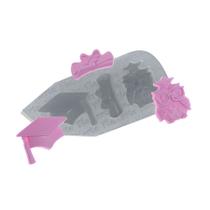 Molde De Silicone 571 - Formatura Diploma Capelo - Diversos