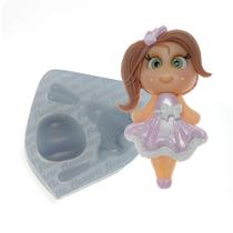 Molde De Silicone 627 - Bonequinha Charlize - Flexarte