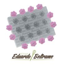 Molde De Silicone 665 - Buquê 12 Mini Rosas - EB - Flor Molde De Silicone 665 - Buquê 12 Mini Rosas - EB - Flor