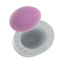 Molde De Silicone 693 - Camafeu Liso Hedda Oval - Feminino