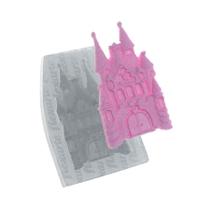 Molde De Silicone 710 - Castelinho Princesa - Bebê Flexarte Molde De Silicone 710 - Castelinho Princesa - Bebê Flexarte