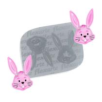 Molde De Silicone 718 - Dupla De Coelhos Becky - Páscoa Molde De Silicone 718 - Dupla De Coelhos Becky - Páscoa