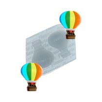 Molde De Silicone - 883 - Dupla Balões - Diversos - Flexarte Molde De Silicone - 883 - Dupla Balões - Diversos - Flexarte