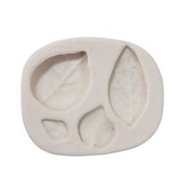 Molde De Silicone - 95 - Kit Folhas - 1 unidade - Mazulli - Rizzo
