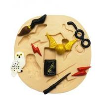 Molde de silicone acessórios hp para decorar f241