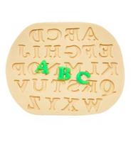 Molde de silicone alfabeto, letras