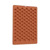 Molde De Silicone Antiaderente De Fácil Desenforme Com 100 Cavidades Para Árvore De Natal, Peru,