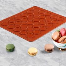 Molde De Silicone Antiaderente Para Macaron, 30 Furos, Folha De Molde Para Assar Bolo Diy