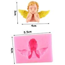 Molde de silicone armação de anjo 3d