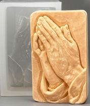 Molde de Silicone ARTCRAFTMOLDS Mãos em Oração 10x6x3 cm Molde de Silicone ARTCRAFTMOLDS Mãos em Oração 10x6x3 cm