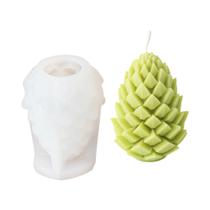 Molde De Silicone Artesanal Para Vela Em Formato De Pinha, Noz, Bolota E Copo, Para Resina Molde De Silicone Artesanal Para Vela Em Formato De Pinha, Noz, Bolota E Copo, Para Resina