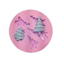 Molde de silicone árvore de natal confeitaria biscuit f907 Molde de silicone árvore de natal confeitaria biscuit f907