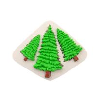 Molde de silicone árvore de natal para decorar f350