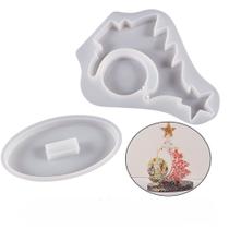 Molde de Silicone Árvore de Natal para Resina - Dricanetas