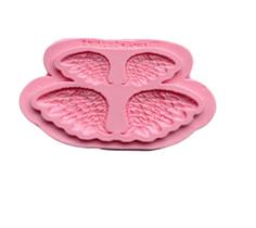 Molde de silicone asas de anjo para decorar rb1347