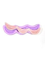 Molde de silicone babado arabesco para decorar f138