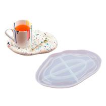 Molde De Silicone Bandeja Geodo Para Resina Gesso Cimento Molde De Silicone Bandeja Geodo Para Resina Gesso Cimento