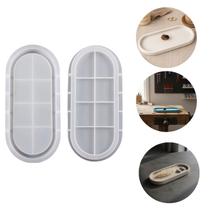 Molde De Silicone Bandeja Oval Tamanho Grande Resina Gesso Cimento Molde De Silicone Bandeja Oval Tamanho Grande Resina Gesso Cimento