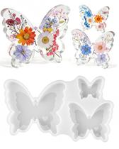 Molde de Silicone BDYLYS Borboleta 22x13x2cm Flexível