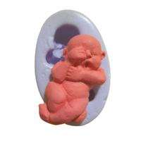 Molde de silicone bebê confeitaria biscuit f937