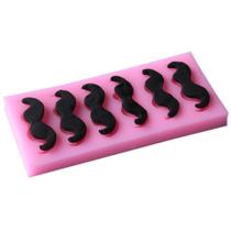 Molde de silicone bigode para decorar f343 Molde de silicone bigode para decorar f343