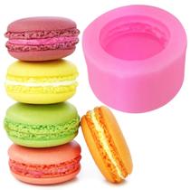 Molde de silicone bolacha, macaron grande