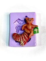Molde de silicone bota natal confeitaria biscuit f892