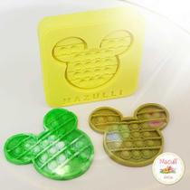 MOLDE DE SILICONE Brinquedo de Apertar - Michey