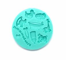 Molde De Silicone - Brinquedos Bebês