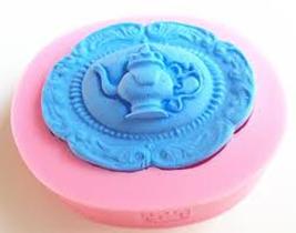 Molde de silicone bule para decorar f348