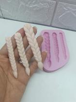 Molde de silicone cabelos - Mechas Tranças Molde de silicone cabelos - Mechas Tranças