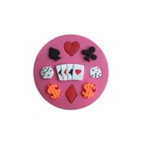 Molde de Silicone Cartas S394 - Molds Planet - Rizzo Confeitaria Molde de Silicone Cartas S394 - Molds Planet - Rizzo Confeitaria