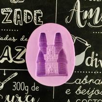 Molde de silicone castelo confeitaria biscuit f512 Molde de silicone castelo confeitaria biscuit f512