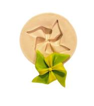 Molde de silicone catavento confeitaria biscuit f527