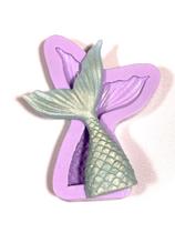 Molde de silicone cauda de sereia para confeitar f37