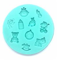 Molde De Silicone - Chá De Bebê