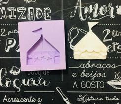 Molde de silicone circo para decorar f278 Molde de silicone circo para decorar f278