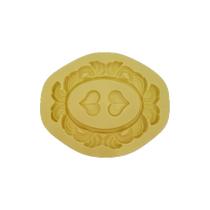 Molde de Silicone Cód. 1675 - Porta Retrato Oval - 1 unidade - Mazulli - Rizzo