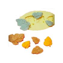 Molde de Silicone Cód. 2082 - Folhas com 3 - 1 unidade - Mazulli - Rizzo