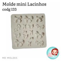 Molde de Silicone - codg 133 - Mini Lacinhos - Md Moldes