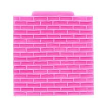 Molde De Silicone Com Textura De Parede De Tijolo De Pedra Antiga Para Decoração DIY De Bolos De Molde De Silicone Com Textura De Parede De Tijolo De Pedra Antiga Para Decoração DIY De Bolos De