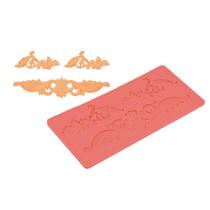 Molde De Silicone Confeitaria - Arabesco - FT190 - 1 unidade - Silver Plastic - Rizzo