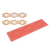 Molde De Silicone Confeitaria - Borboleta Mosaico - FT216 - 1 unidade - Silver Plastic - Rizzo